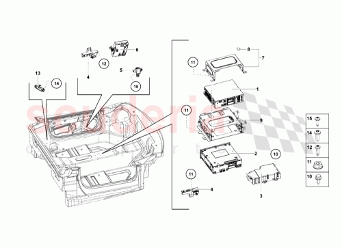 Part Diagram for Lamborghini 470035774