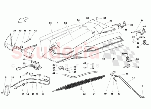 Part Diagram for Lamborghini 417827021