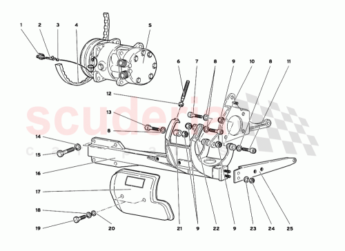 Part Diagram for Lamborghini 004535242