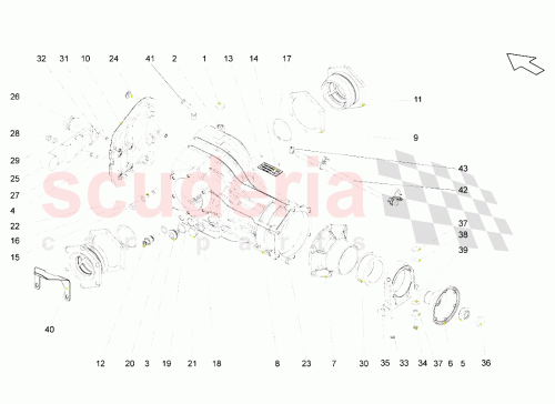 Part Diagram for Lamborghini N0903295