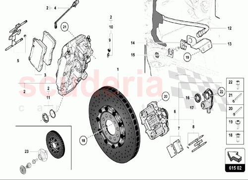 Part Diagram for Lamborghini 470615406AF