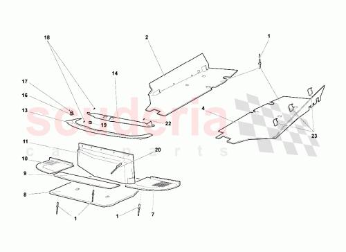 Part Diagram for Lamborghini N90248401