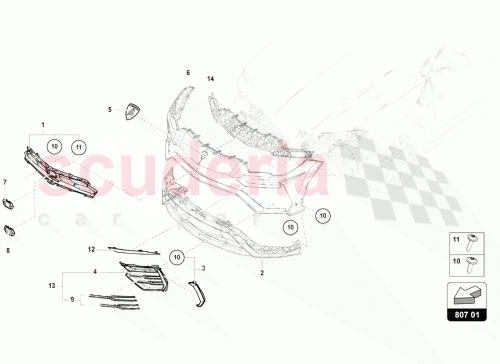 Part Diagram for Lamborghini 4ML807639BY9B