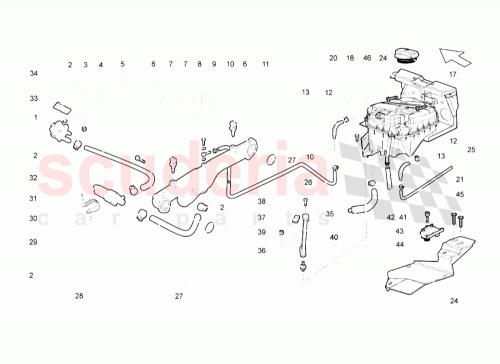 Part Diagram for Lamborghini 420121403