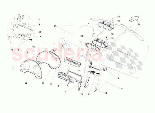Part Diagram for Lamborghini 400927521