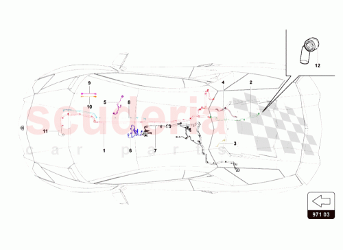 Part Diagram for Lamborghini 470971771A
