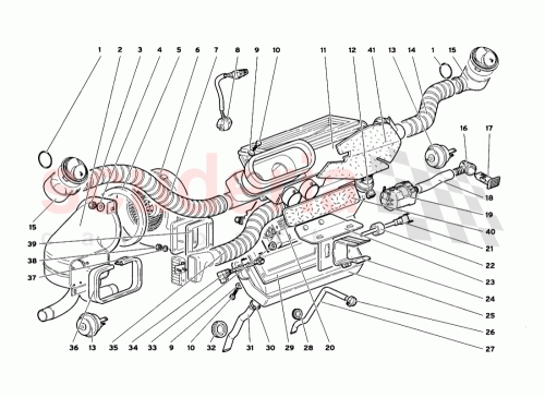 Part Diagram for Lamborghini 009453182