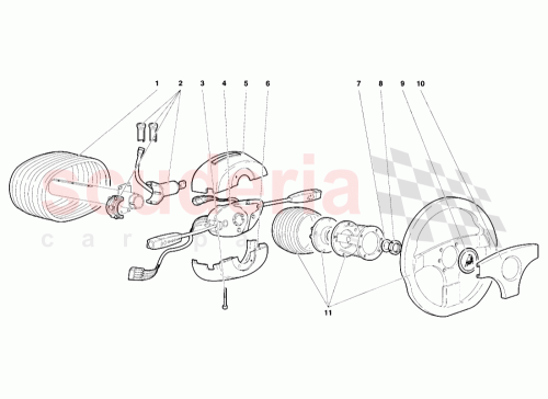 Part Diagram for Lamborghini 004335063