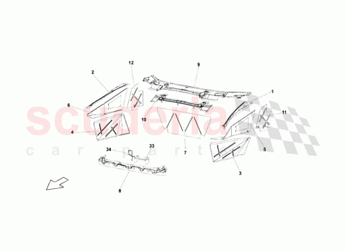 Part Diagram for Lamborghini 410803537A