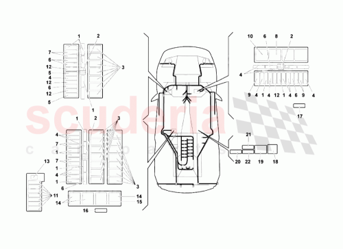 Part Diagram for Lamborghini N1713116