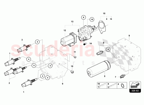 Part Diagram for Lamborghini 470398003B
