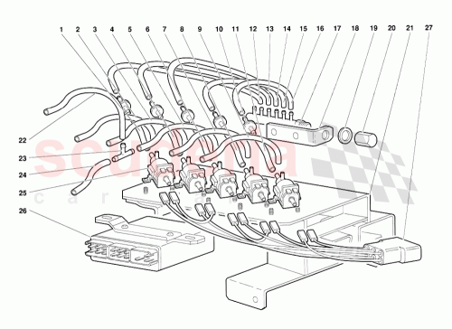 Part Diagram for Lamborghini 004621570