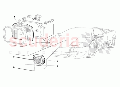 Part Diagram for Lamborghini 001627472