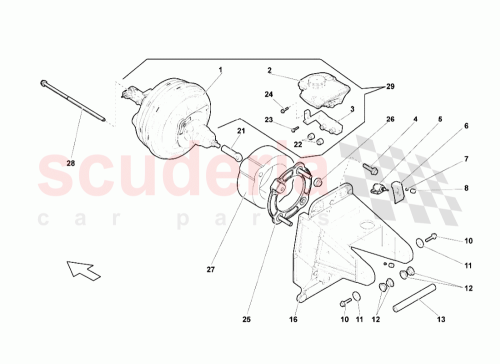 Part Diagram for Lamborghini 401721339