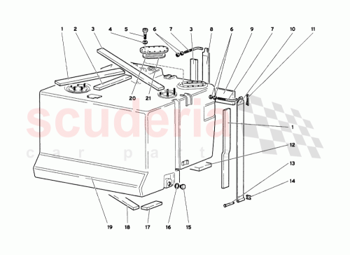 Part Diagram for Lamborghini 0062004960