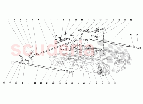 Part Diagram for Lamborghini 001301093