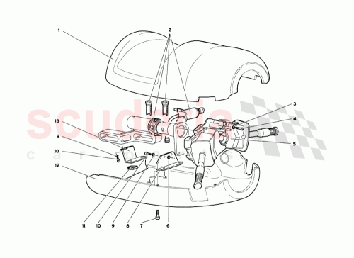 Part Diagram for Lamborghini 0069006648