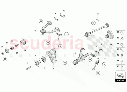 Part Diagram for Lamborghini 470601295B