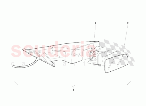 Part Diagram for Lamborghini 418857502