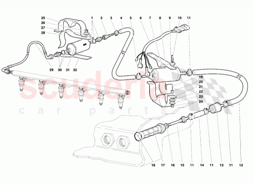 Part Diagram for Lamborghini 006229221