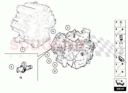 Part Diagram for Lamborghini 0BZ300041002