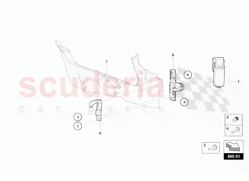 Part Diagram for Lamborghini 471860232A