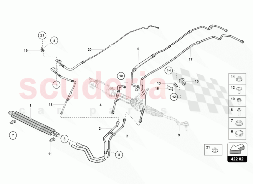 Part Diagram for Lamborghini 470422857L