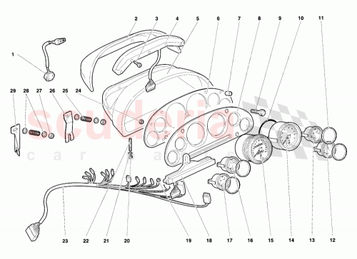 Part Diagram for Lamborghini 006034966