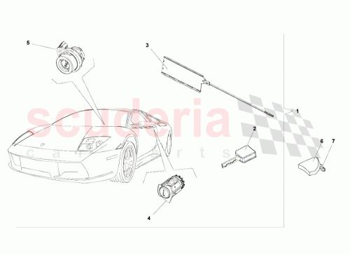 Part Diagram for Lamborghini 410837219