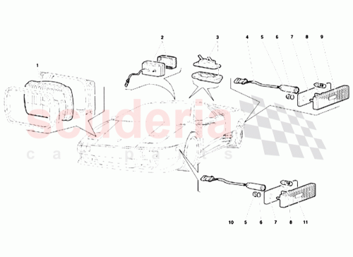 Part Diagram for Lamborghini 008400501