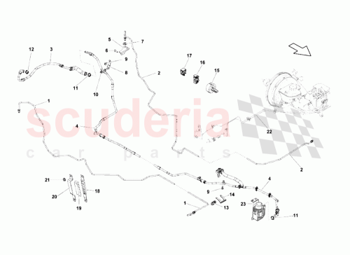 Part Diagram for Lamborghini 400611742G