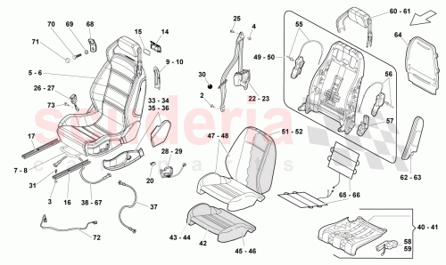 Part Diagram for Lamborghini 400881045