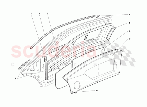 Part Diagram for Lamborghini 0072004094