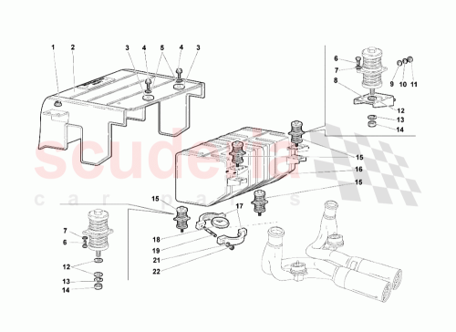 Part Diagram for Lamborghini 400131797