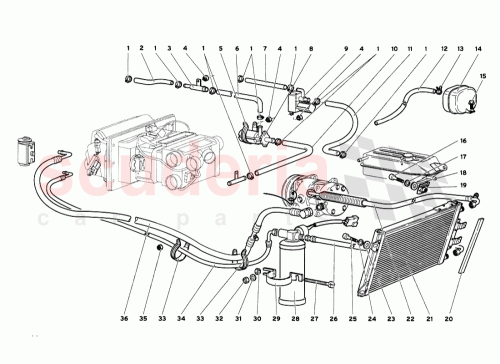 Part Diagram for Lamborghini 0045006942