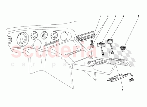 Part Diagram for Lamborghini 0051007390