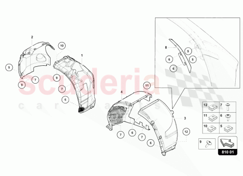 Part Diagram for Lamborghini 470806078A