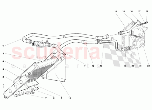 Part Diagram for Lamborghini 001537686