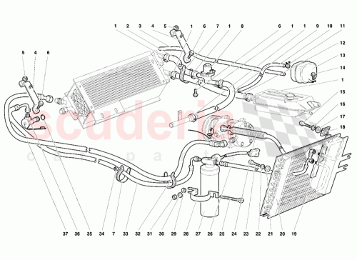 Part Diagram for Lamborghini 004534692