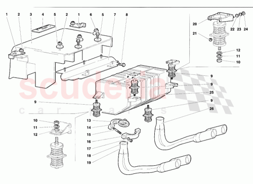 Part Diagram for Lamborghini 004432725