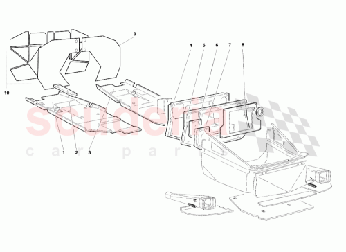 Part Diagram for Lamborghini 0068001557