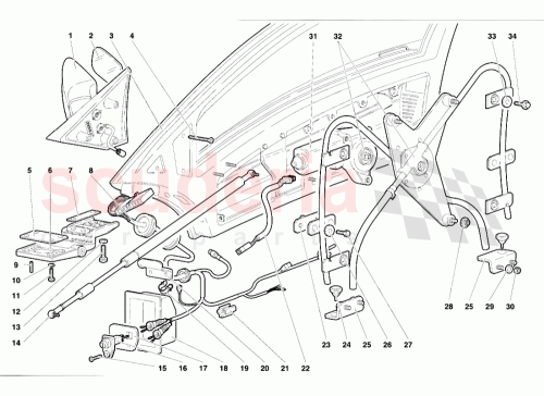 Part Diagram for Lamborghini 008700329