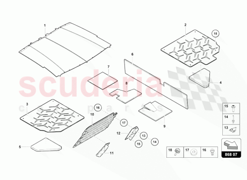 Part Diagram for Lamborghini 470863959