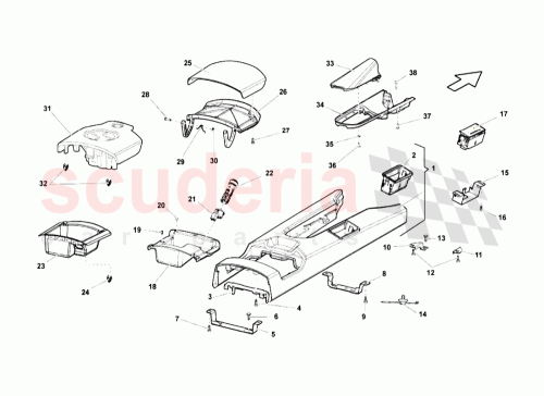 Part Diagram for Lamborghini 402857779A