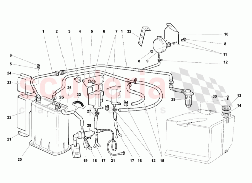 Part Diagram for Lamborghini 410133381