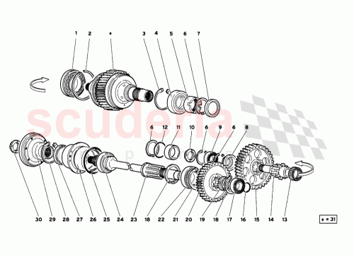 Part Diagram for Lamborghini 240132020