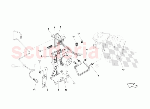 Part Diagram for Lamborghini 400611762H