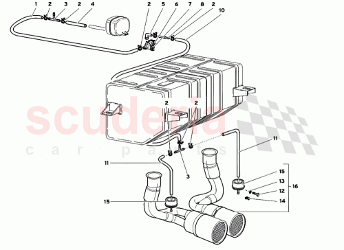 Part Diagram for Lamborghini 004437810