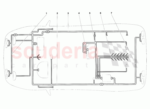 Part Diagram for Lamborghini 006136328