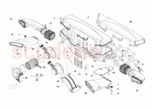 Part Diagram for Lamborghini N245085
